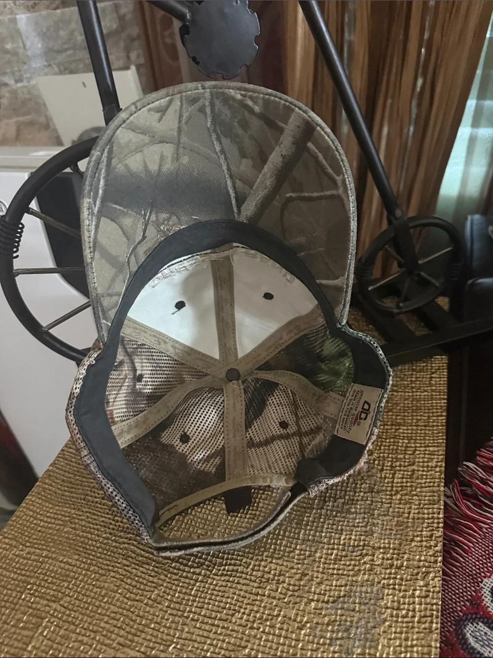 Realtree Camo Mesh Back Trucker Hat - Green/Brown/Black